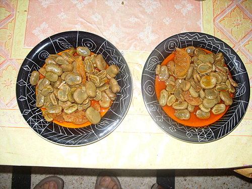 Tajine aux carottes et fèves mcherlin Tajine aux carottes et fèves mcherlin