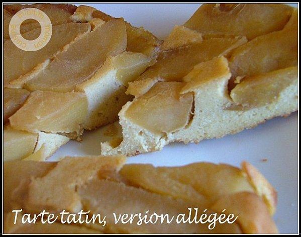 La tarte tatin en 2 versions : classique ou ultra légère