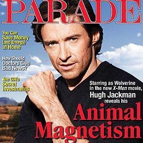 [couv] Hugh Jackman pour Parade (mai 09)