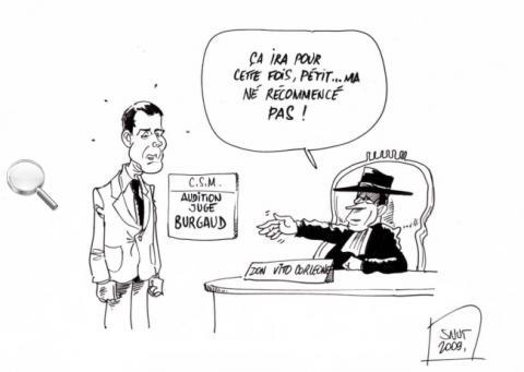 Le juge Burgaud bien au chaud dans la caste qui le protège
