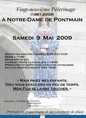 XXIXème Pèlerinage à Notre-Dame de Pontmain (1981-2009)