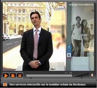 Des services interactifs sur le mobilier urbain de Bordeaux