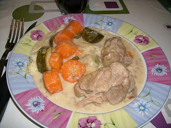 BLANQUETTE DE VEAU FACON TUPPERWARE