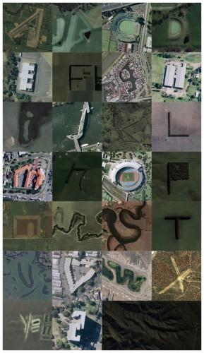 alphabet google map 289x500 26 lettres de l’alphabet avec Google Earth !