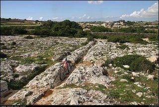 Les géographes donnent une explication aux mystérieuses ornières de Malte