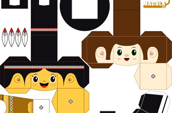 paper-toys MACULA.TV // paper toys