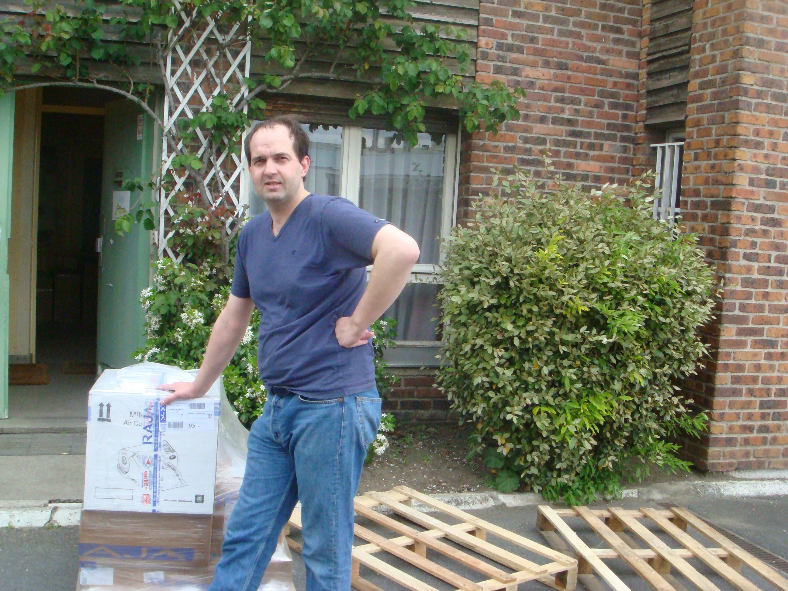 Jérôme_livraison Jérôme et les derniers cartons