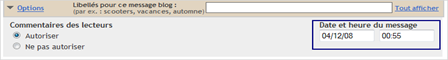 Planifier la publication des posts sur Blogger planifier