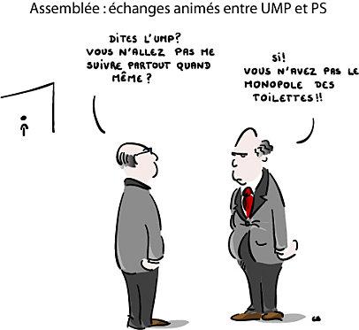 Assemblée nationale : échanges animés entre UMP et PS Assemblée nationale : échanges animés entre UMP et PS