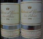 Un repas dégustation Exceptionnel ! Yquem