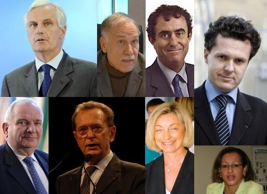 Les candidats de l'UMP aux européennes de 2009