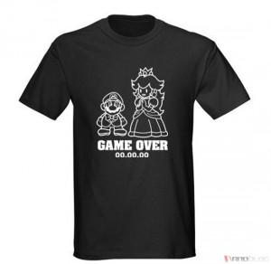 Tshirt Mario Game Over