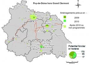 Projet d'expansion des zones d'activités du Grand Clermont