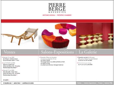 Galerie Pierre Bergé, un e-commerce design et luxe qui ne dit pas son nom