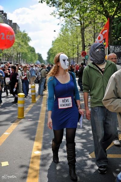 Manifestation du 01 mai 2009 - Paris