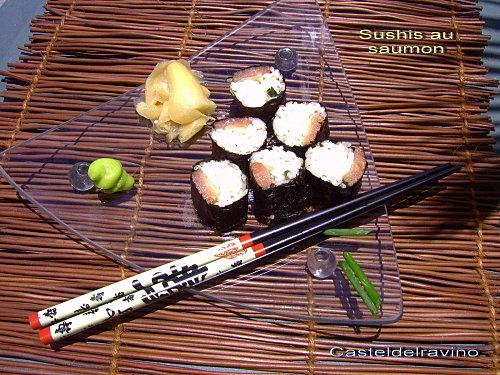 Mes premiers sushis ....!