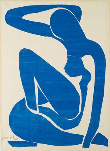 Matisse - Nu bleu I, 1952