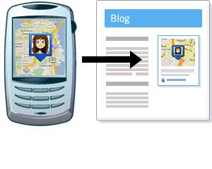 http://4.bp.blogspot.com/_V-5em911hQg/Sf8c_TX1y1I/AAAAAAAAByc/cO9R-t-qAXE/s320/badge-large.png badge large Google Latitude: la géolocalisation sur le tchat de GMail et un badge pour votre blogue