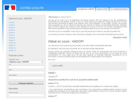 Votre-voix.fr, un site pour les Votre-voix.fr, un site pour les