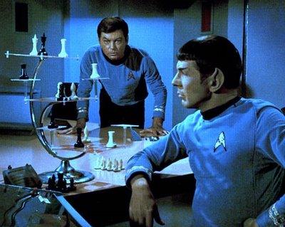 Spock, joueur d'échecs
