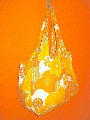 Sac de shopping aux couleurs vintages Sac de shopping aux couleurs vintages