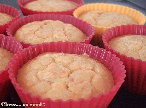 Muffins cocolactés aux lentilles corail