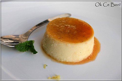 Flan caramel au citron