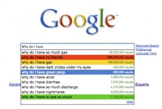 google-weird-searches