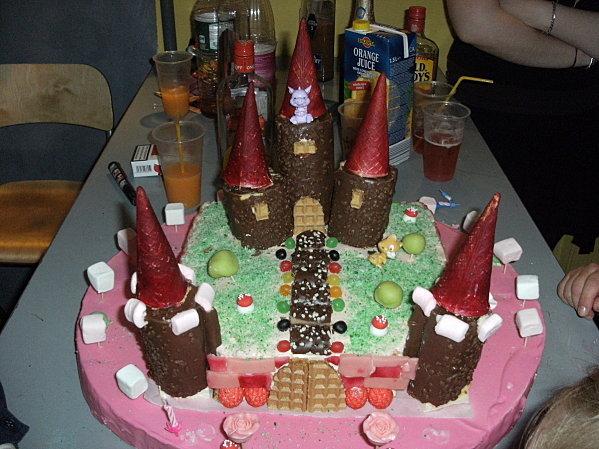 Gâteau d'anniversaire de mes niéces....