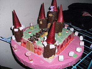 Gâteau d'anniversaire de mes niéces....