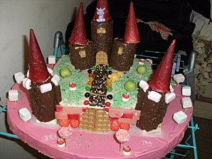 Gâteau d'anniversaire de mes niéces....
