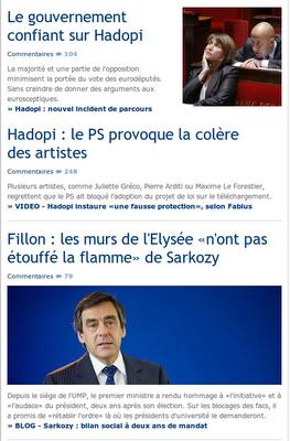 Hadopi et Le Figaro : Flagrant délit de manipulation d'informations