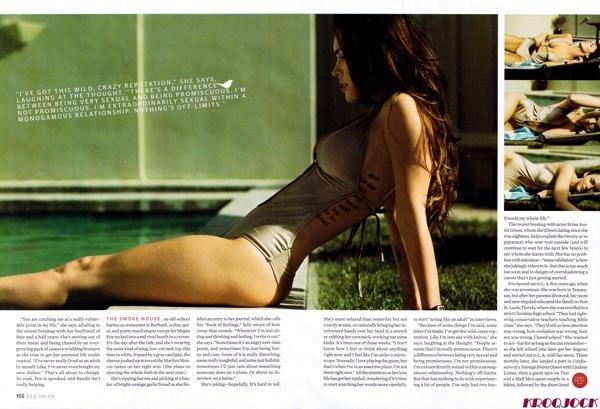 Megan Fox sexy pour Esquire