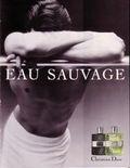 Alain Delon pour Eau Sauvage de Dior par Jean Marie Périer DIO110