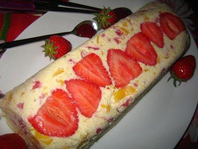 Terrine fraises et mangue!!!!