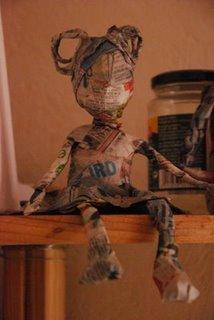 Ma première fée en papier mâché Ma première fée en papier mâché