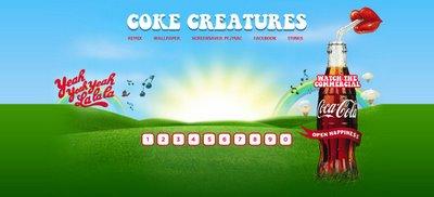 Coca Cola/ Cokecreatures.com.