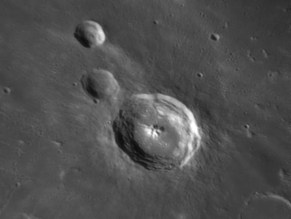 Le cratère de Bollialdus Le cratère de Bollialdus