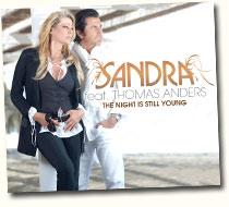 Sandra en duo avec Thomas Anders, ex-Modern Talking