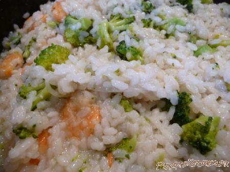 RISOTTO CREVETTES BROCOLI p1010196