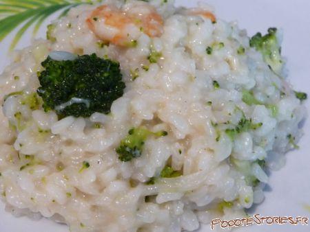 RISOTTO CREVETTES BROCOLI p1010197