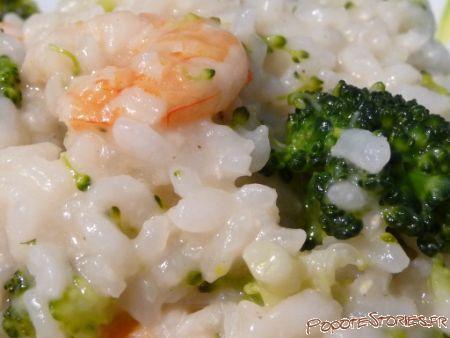 RISOTTO CREVETTES BROCOLI p1010201