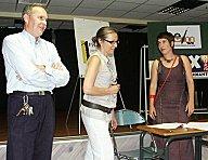 Signature du contrat d'édition avec la lauréate 2009 Signature du contrat d'édition avec la lauréate 2009