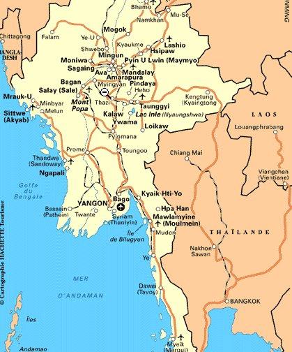 La frontière birmane ferme à l'heure du thé !