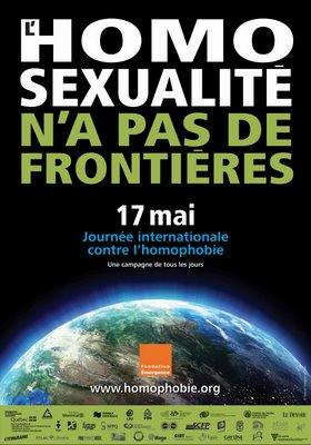 journée internationale contre l'homophobie