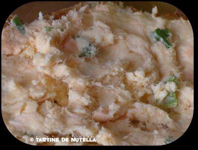Rillettes de saumon à la ciboulette Rillettes de saumon à la ciboulette