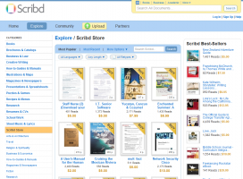 Scribd lance Scribd Store : l'iTunes pour le livre et les créateurs