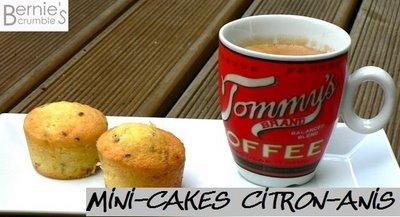 Histoire sans faim : Mini-cakes citron-graines d'anis