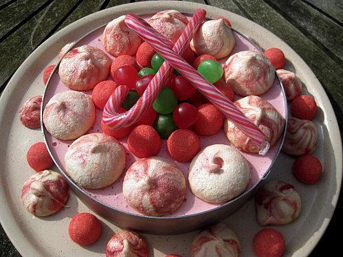 Cheesecake fraise, et coulis aux fleurs de sureau
