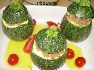 Courgettes rondes farcies 004